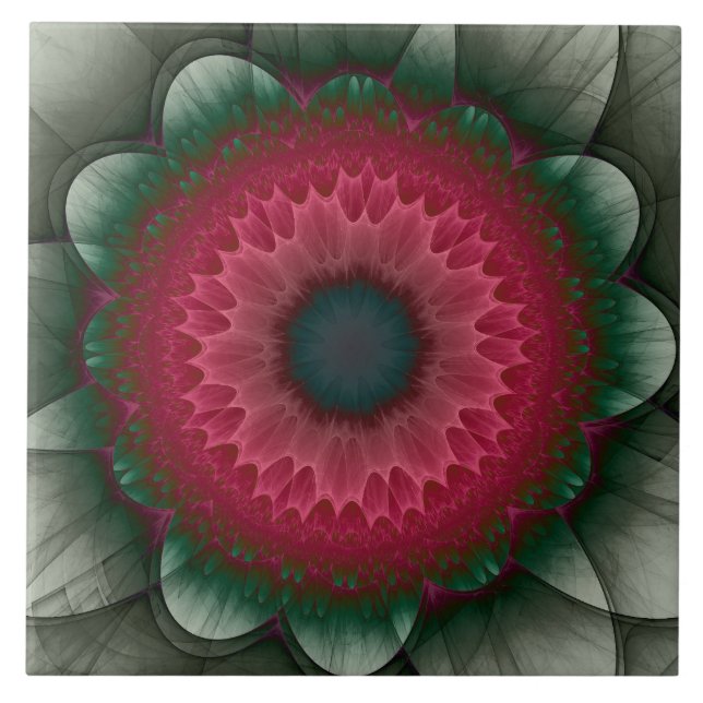 Red fairy flower tile (Front)