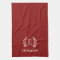 Red Farmhouse Branch Monogram | Editable Colours