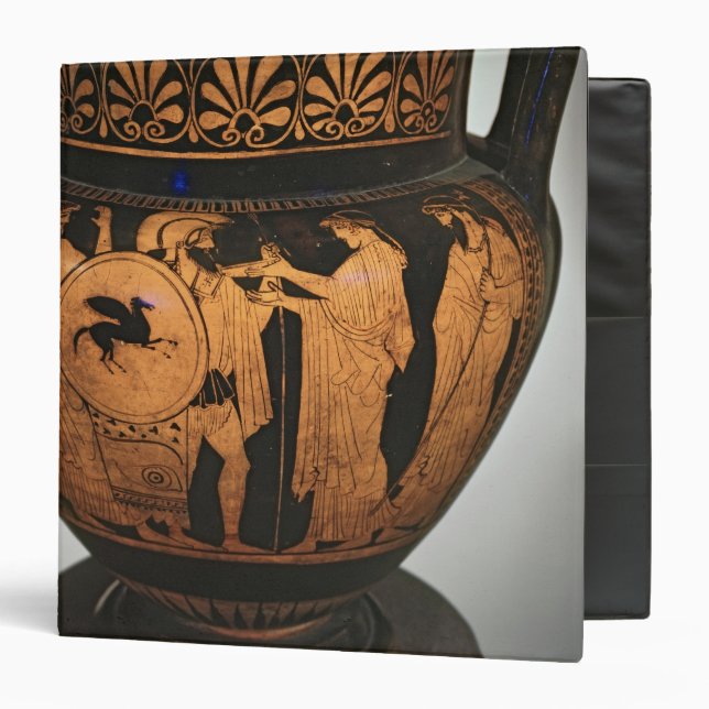 Red-figure krater binder (Front/Inside)