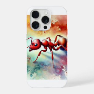 Red Fire Ant 131024AREF103 - Watercolor iPhone 15 Pro Case