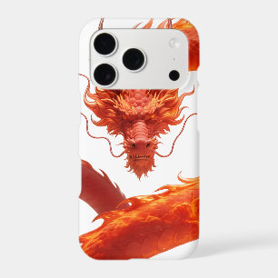 Red Fire Dragon Art Mythical Flame Dragon Design