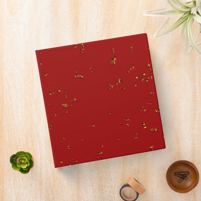 Red Fire Sparks Overlay Your Photo Binder (In Situ)
