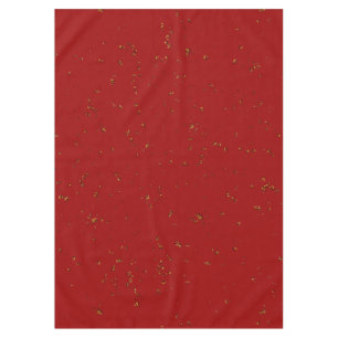 Red Fire Sparks Overlay Your Photo Tablecloth