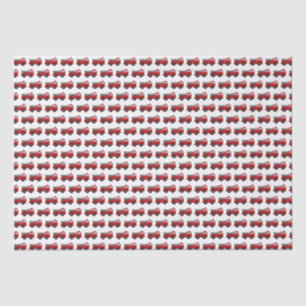 Red Fire Truck Birthday Tissue Paper