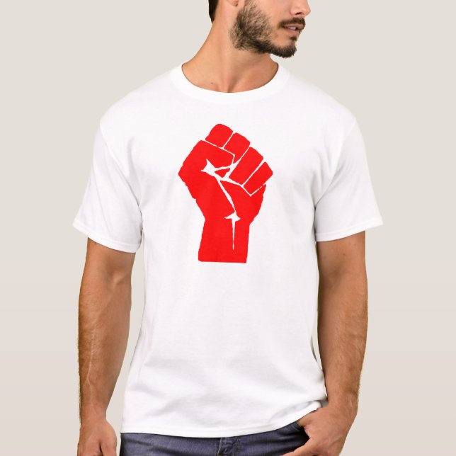 red fist T-Shirt (Front)