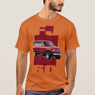 RED FJ60 LANDCRUISER  T-Shirt