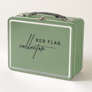 “Red Flag Collector” Lunch Box