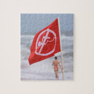 Red Flag Conditions  --  8x10 Jigsaw Puzzle
