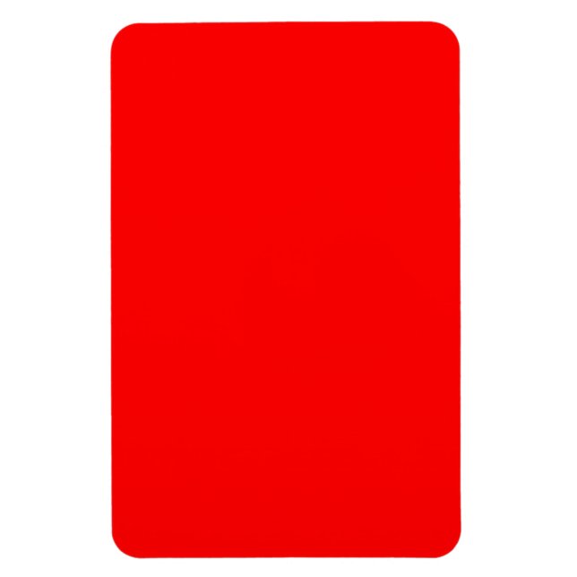 Red Flexible Magnet (Vertical)