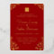Red floral Chinese wedding cherry blossom Eng