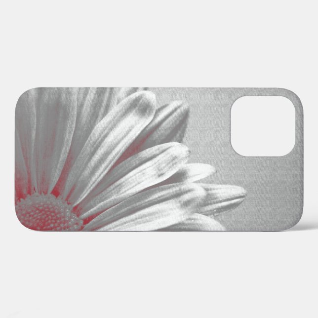 Red Floral Highlights Case-Mate iPhone Case (Back (Horizontal))