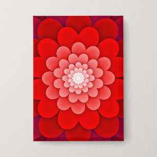 Red Floral Mandala-58566