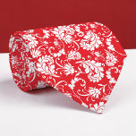 Red Floral Pattern Custom Necktie<br><div class="desc">This custom necktie features a sophisticated floral pattern, making it a stylish and unique accessory. It's perfect for adding a touch of personality to any outfit, whether it's for a special occasion or everyday wear. The high-quality fabric ensures a comfortable and long-lasting wear, and the custom design allows you to...</div>