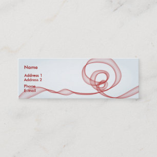 Red Flow Mini Business Card