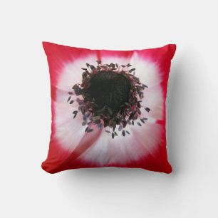 Red Flower Centre Pillow