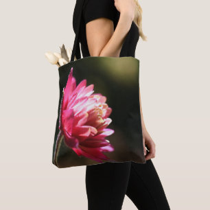 Red Flower In Sunlight  Tote Bag