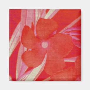 Red Flower Magnet