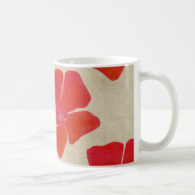 Red Flower Mug (Right)