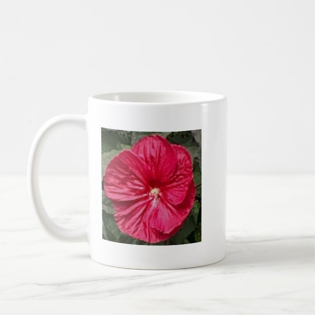  Red Flower Mug (Left)