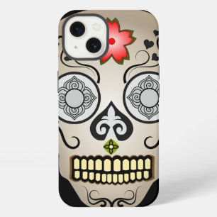 Red Flower Sugar iPhone 13 Case