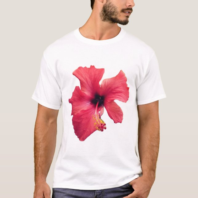 Red flower T-Shirt (Front)