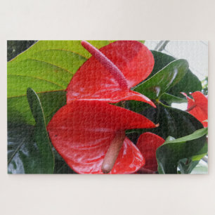 Red Flowers Jigsaw Puzzle