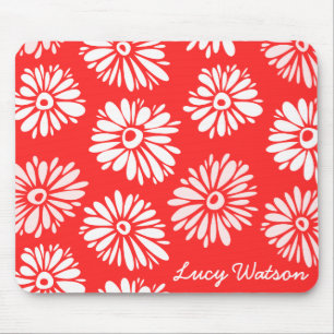 Red Flowers Mousepad