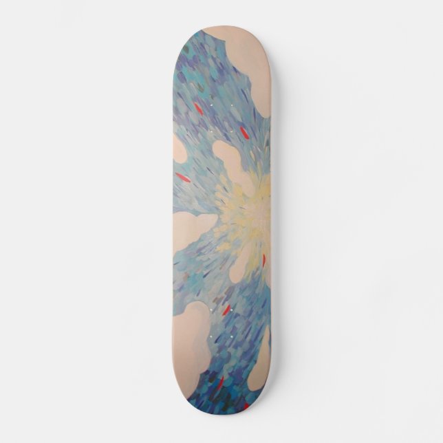 Red Flowers Skateboard (Front)