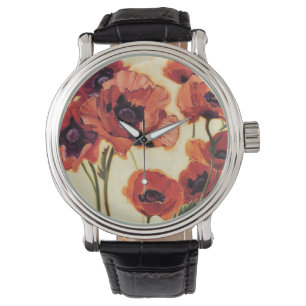 Red Flowers Watch