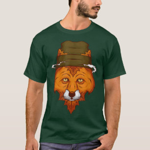 Red Forest Fox Baby Animal Autumn Fall Leaves883 T-Shirt