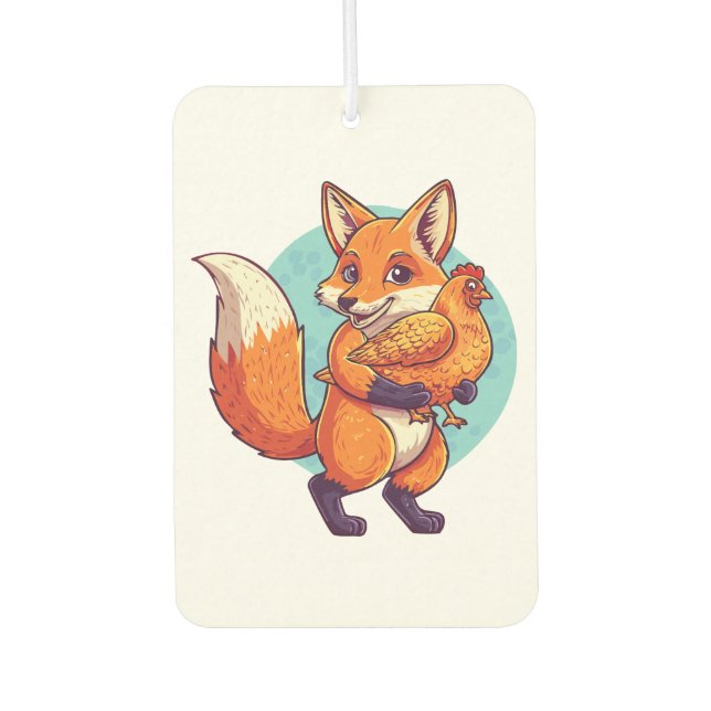 Red fox air freshener (Front)