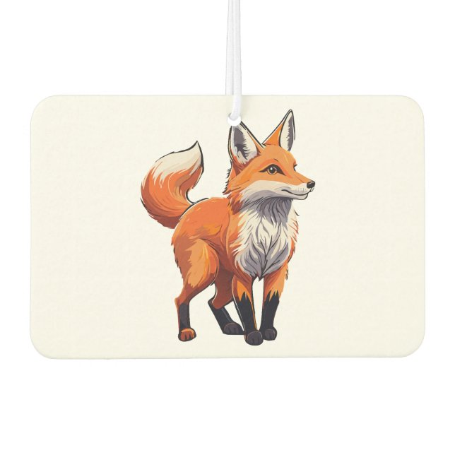 Red fox air freshener (Front)
