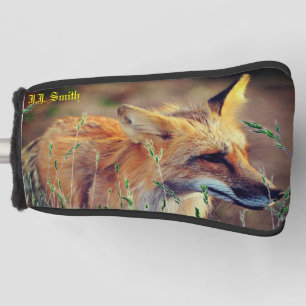 Red Fox Animal Golf Putter Cover