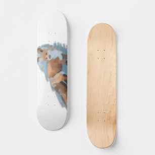 Red Fox Art Skateboard