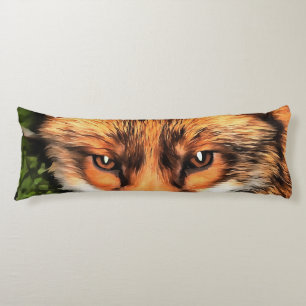 Red Fox Beautiful Wildlife Art Body Pillow