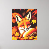 Red Fox Canvas Print