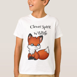 Red Fox – Clever Spirit Wildlife T-Shirt
