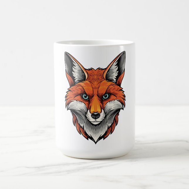 Red fox coffee mug (Center)