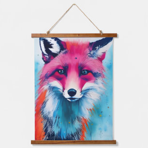 Red Fox Hanging Tapestry