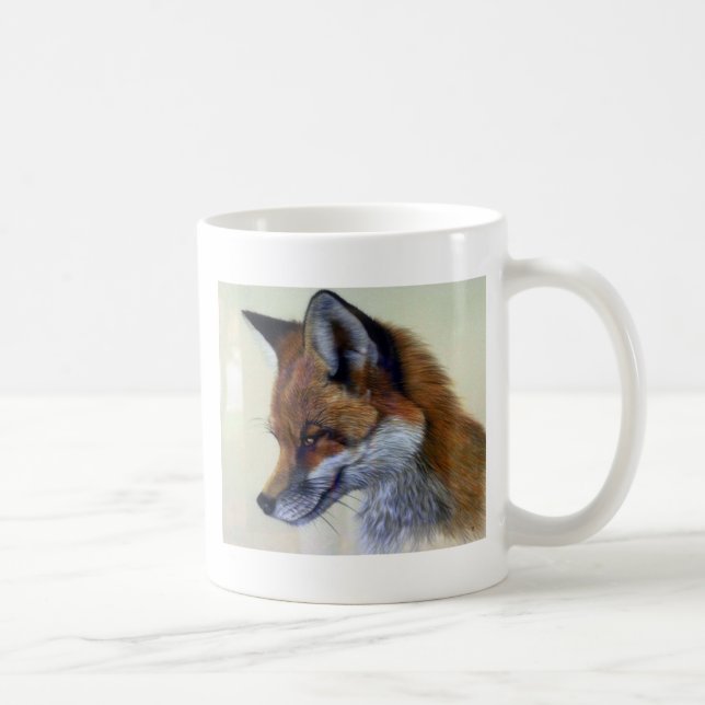Red Fox (head study) Coffee Mug (Right)