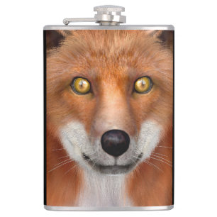 Red Fox Hip Flask