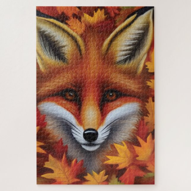 Red Fox Jigsaw Puzzle (Vertical)