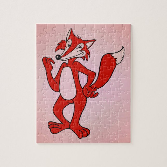 Red Fox Jigsaw Puzzle (Vertical)