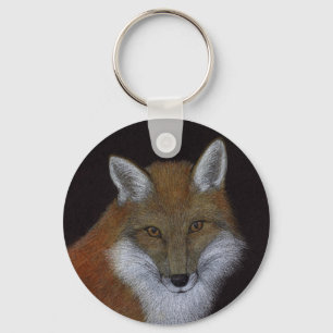 Red Fox Keychain