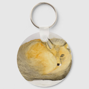 Red Fox Keychain