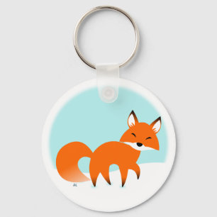 Red Fox Keychain