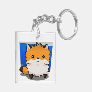 Red Fox Keychain