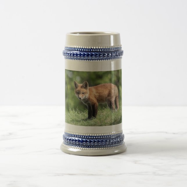 Red Fox Kit Beer Stein (Center)