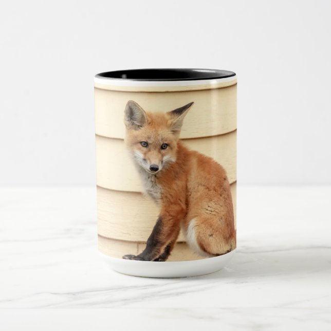 Red Fox Kit in The Hudson Valley Mug (Center)