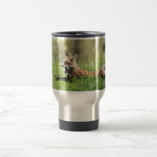 Red Fox Kit Travel Mug